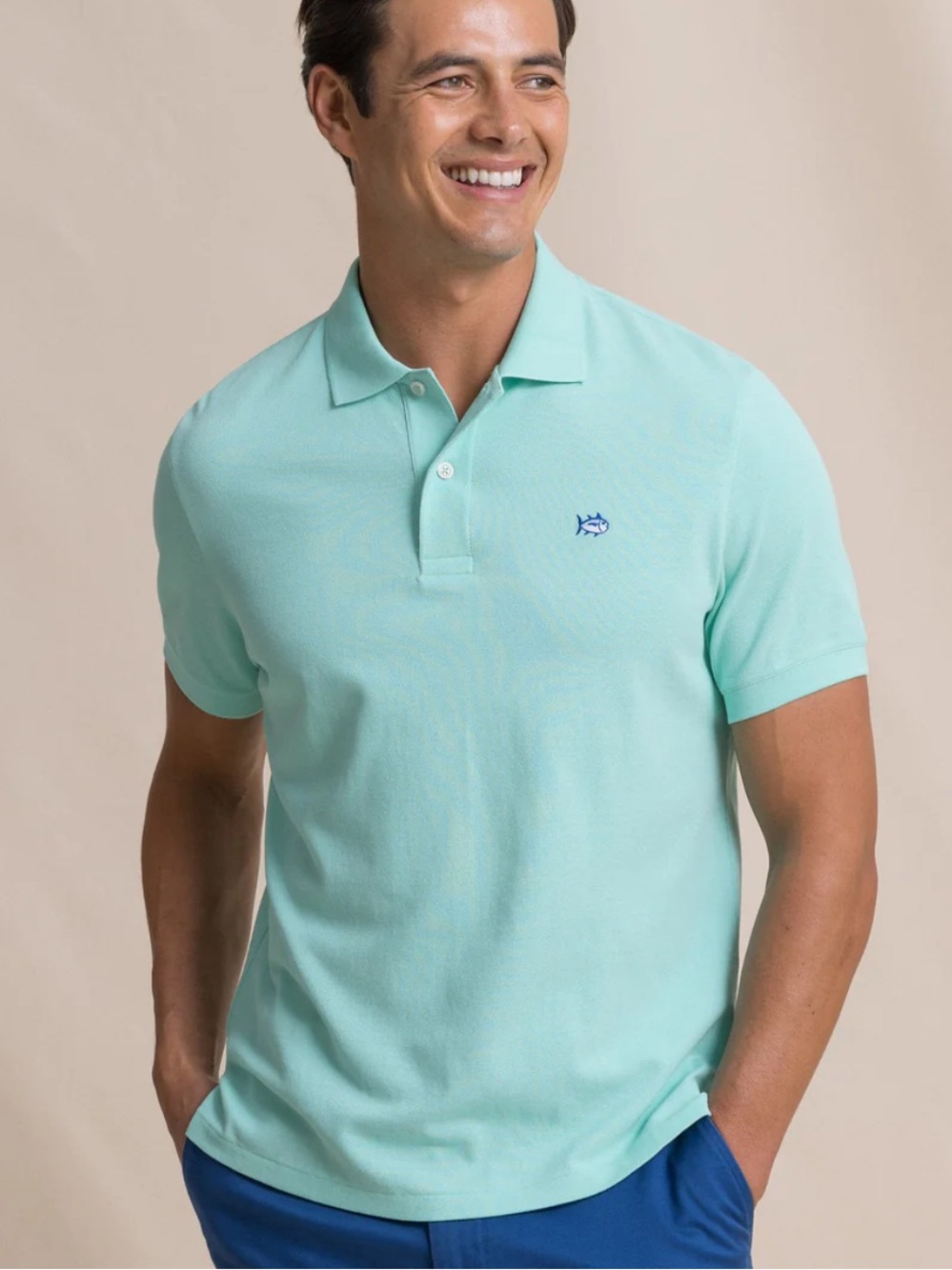 Southern Tide jade green  Polo Shirt